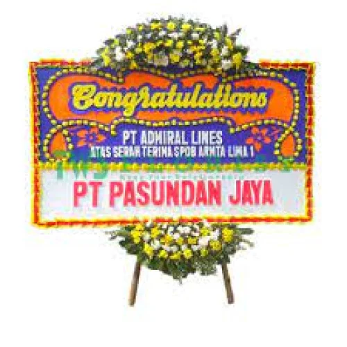 Karangan Bunga Ucapan Selamat The Icon